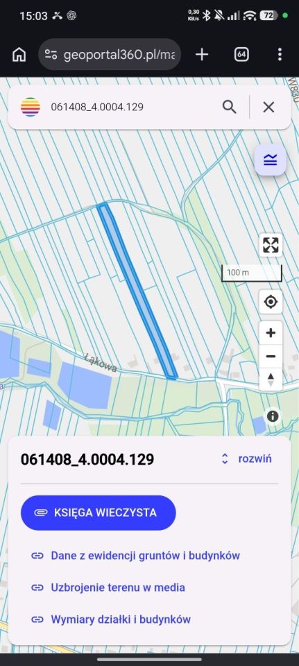 Działka budowlana Nałęczów, ul. Łąkowa. Zdjęcie 1