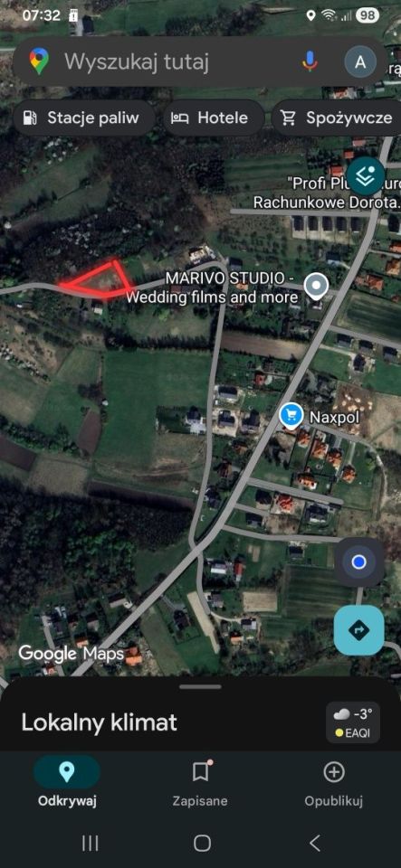 Działka budowlana Mietniów. Zdjęcie 3