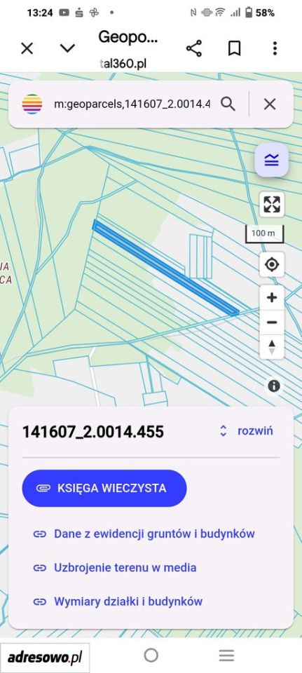 Działka rolno-budowlana Koziki-Majdan. Zdjęcie 3