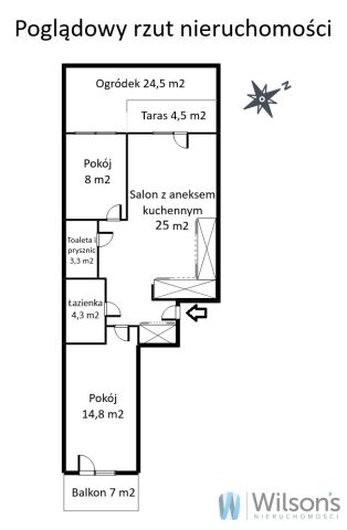 Mieszkanie 3-pokojowe Łomianki, ul. Fabryczna. Zdjęcie 17
