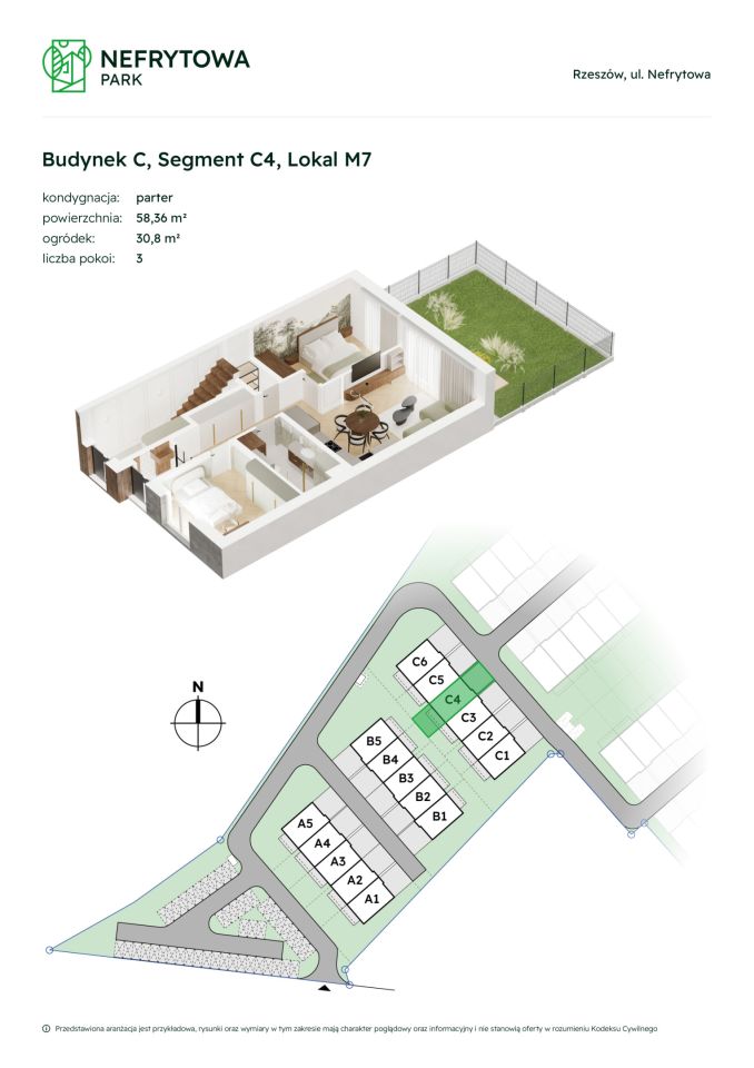 Mieszkanie 3-pokojowe Rzeszów Załęże, ul. Nefrytowa. Zdjęcie 22