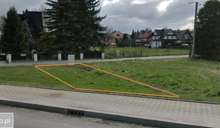 Działka inwestycyjna Szaflary