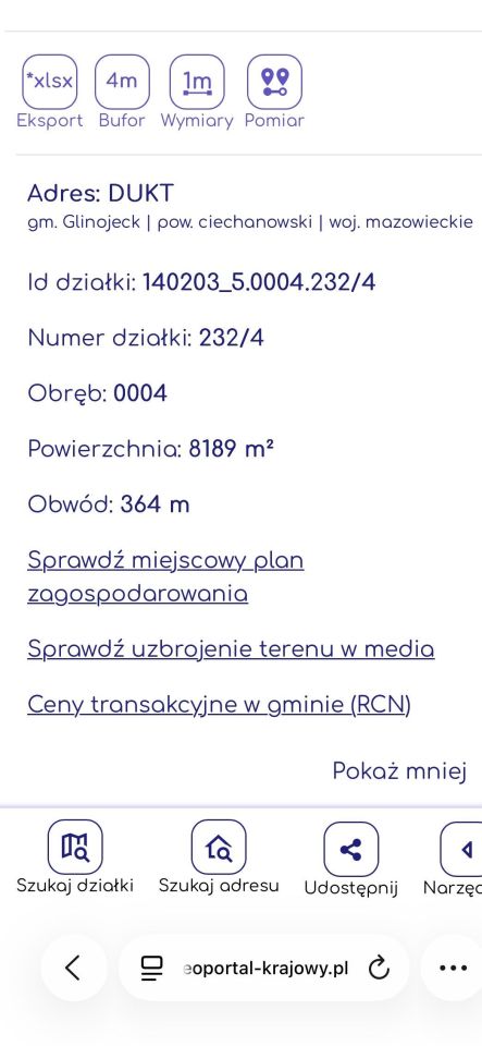 Działka rolno-budowlana Dukt, Dukt. Zdjęcie 3