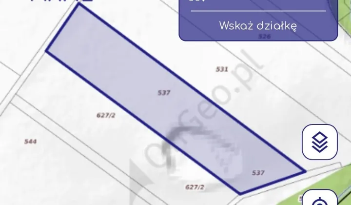 Działka rolna Strąkowa