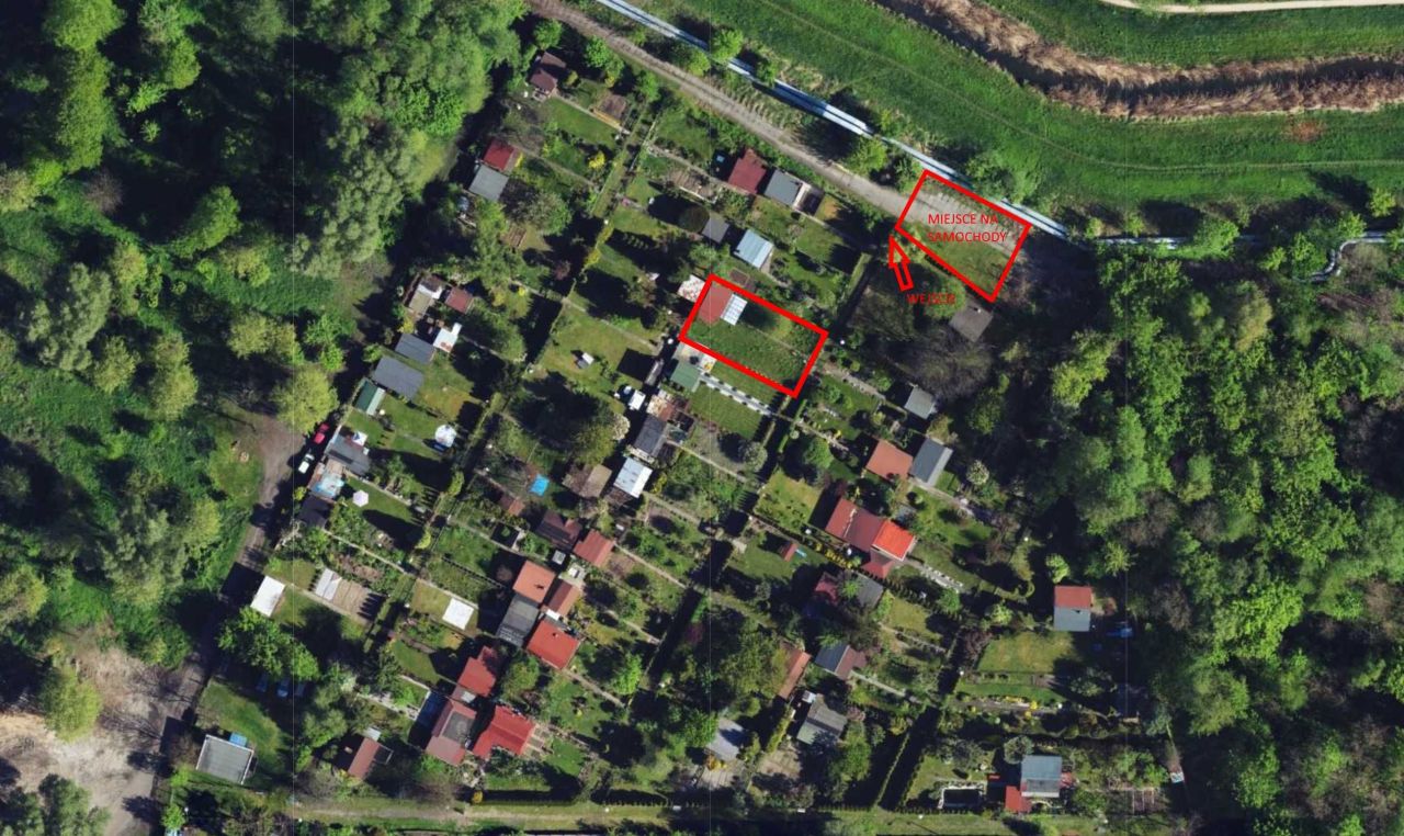 Działka rod Częstochowa Zawodzie, ul. Rejtana. Zdjęcie 4