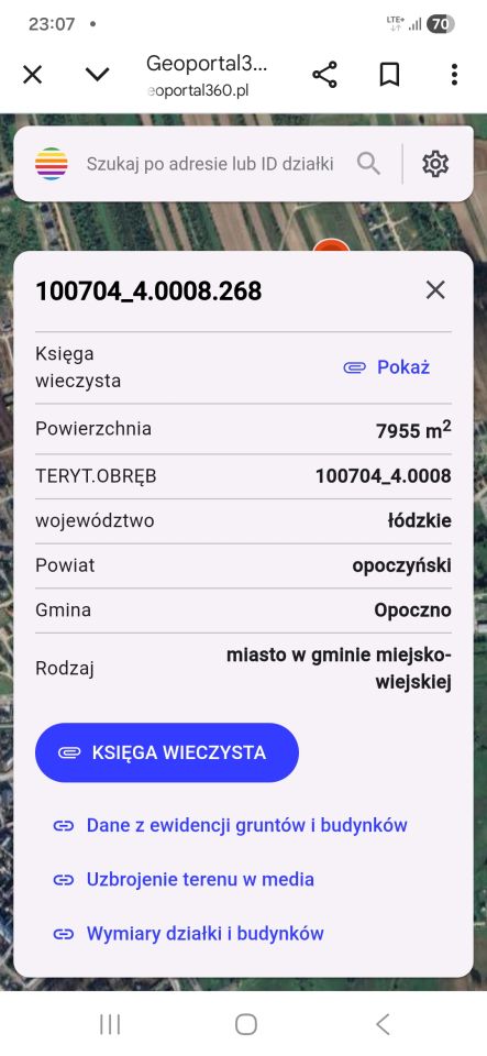 Działka rolna Opoczno Stare Miasto, ul. Libiszewska. Zdjęcie 6