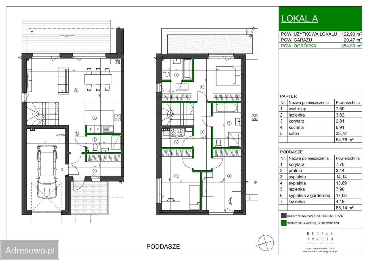 bliźniak, 4 pokoje Rokitno. Zdjęcie 3