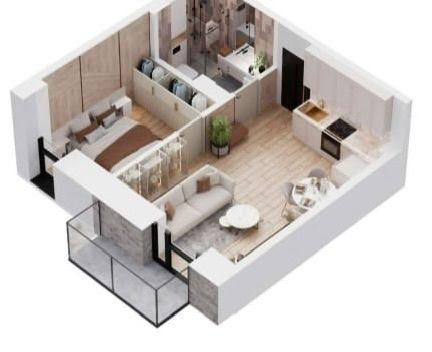 Mieszkanie 2-pokojowe Bydgoszcz Bocianowo, ul. Tadeusza Kościuszki. Zdjęcie 1