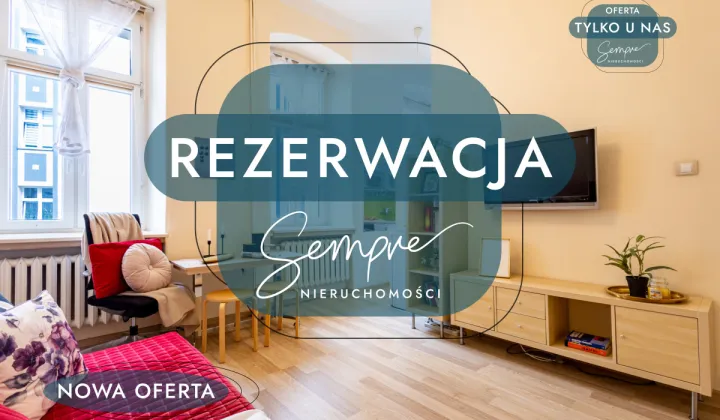 Mieszkanie 1-pokojowe Łódź Śródmieście, ul. płk. dr. Stanisława Więckowskiego