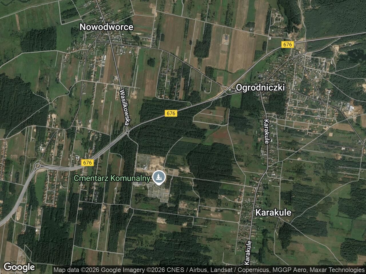 Działka inwestycyjna Karakule, ul. Wiązowa