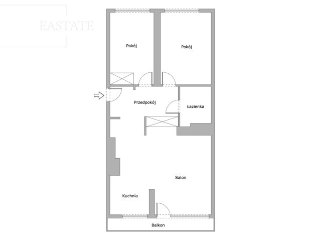 Mieszkanie 3-pokojowe Warszawa Ursynów, ul. Braci Wagów. Zdjęcie 20
