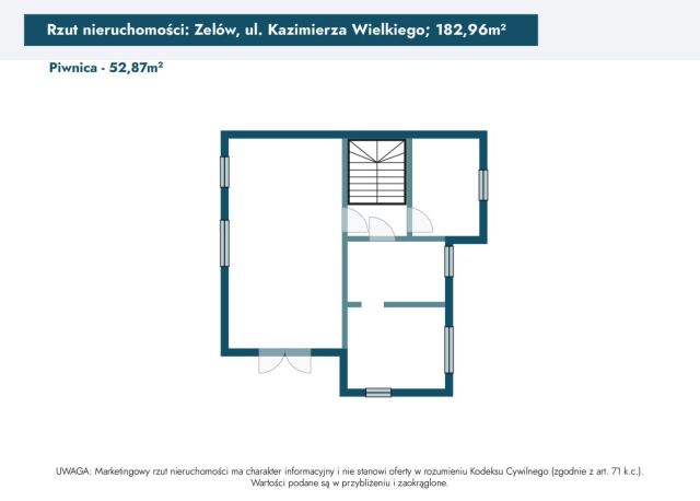 dom wolnostojący, 5 pokoi Zelów, ul. Kazimierza Wielkiego. Zdjęcie 20