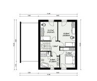 dom szeregowy Kozy, ul. św. Walentego. Zdjęcie 2