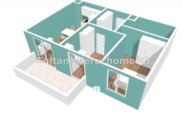 Mieszkanie 3-pokojowe Warszawa Gocław, ul. gen. Tadeusza Bora-Komorowskiego. Zdjęcie 22