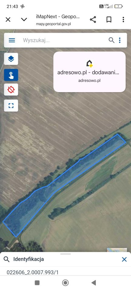 Działka rolna Lubiatów