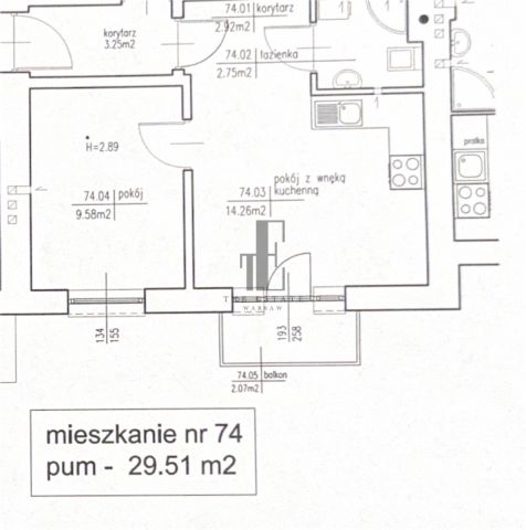 Mieszkanie 2-pokojowe Warszawa Praga, ul. Zachariasza. Zdjęcie 3
