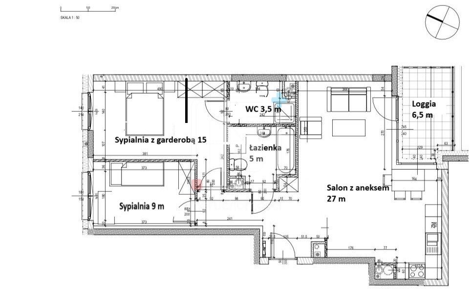 Mieszkanie 3-pokojowe Warszawa Wola, ul. Studzienna. Zdjęcie 11