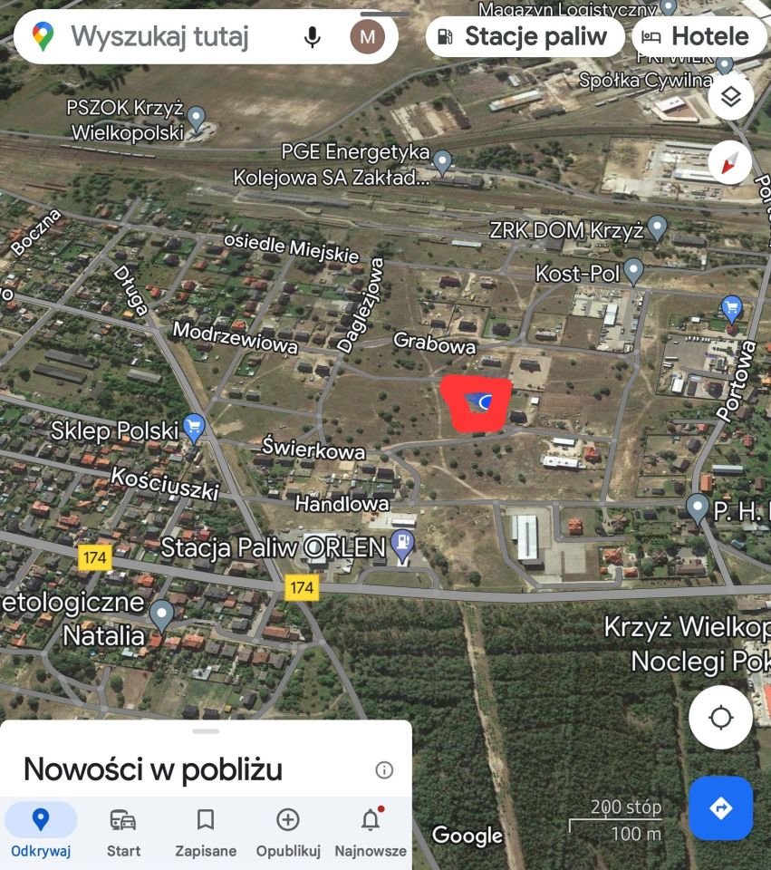 Działka inwestycyjna Krzyż Wielkopolski, ul. Bukowa. Zdjęcie 2