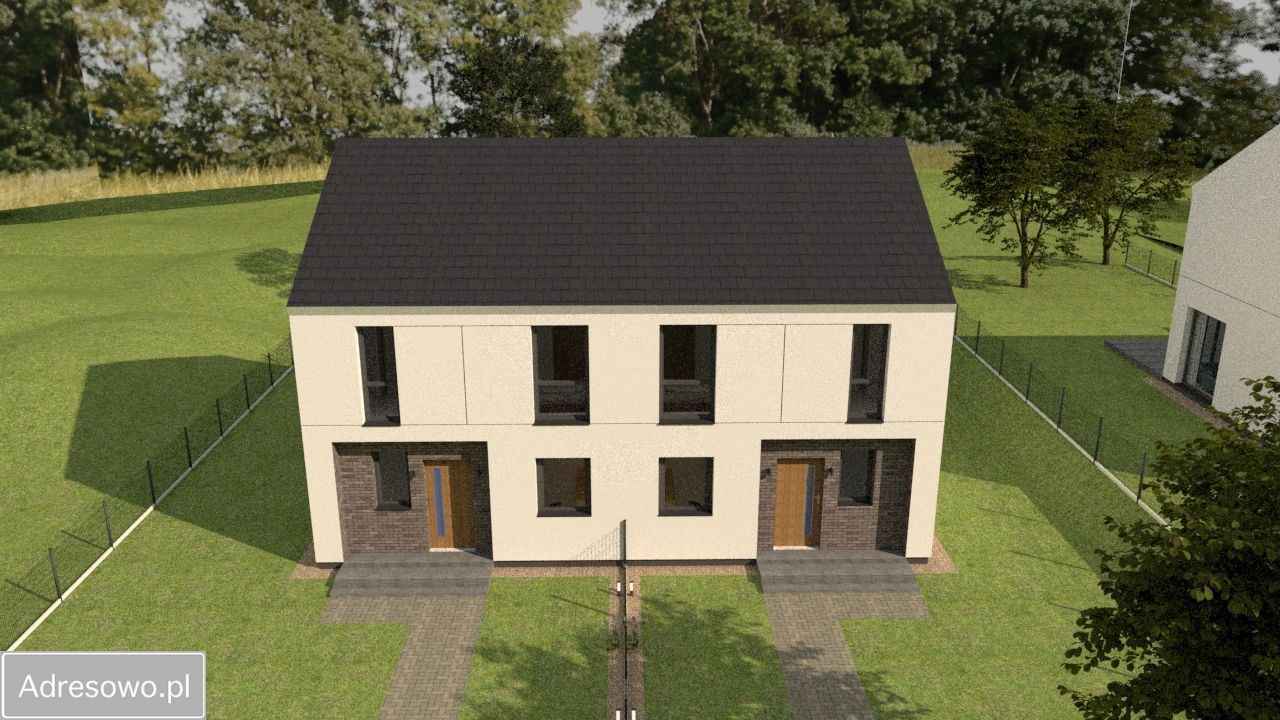 bliźniak, 4 pokoje Mrągowo. Zdjęcie 1