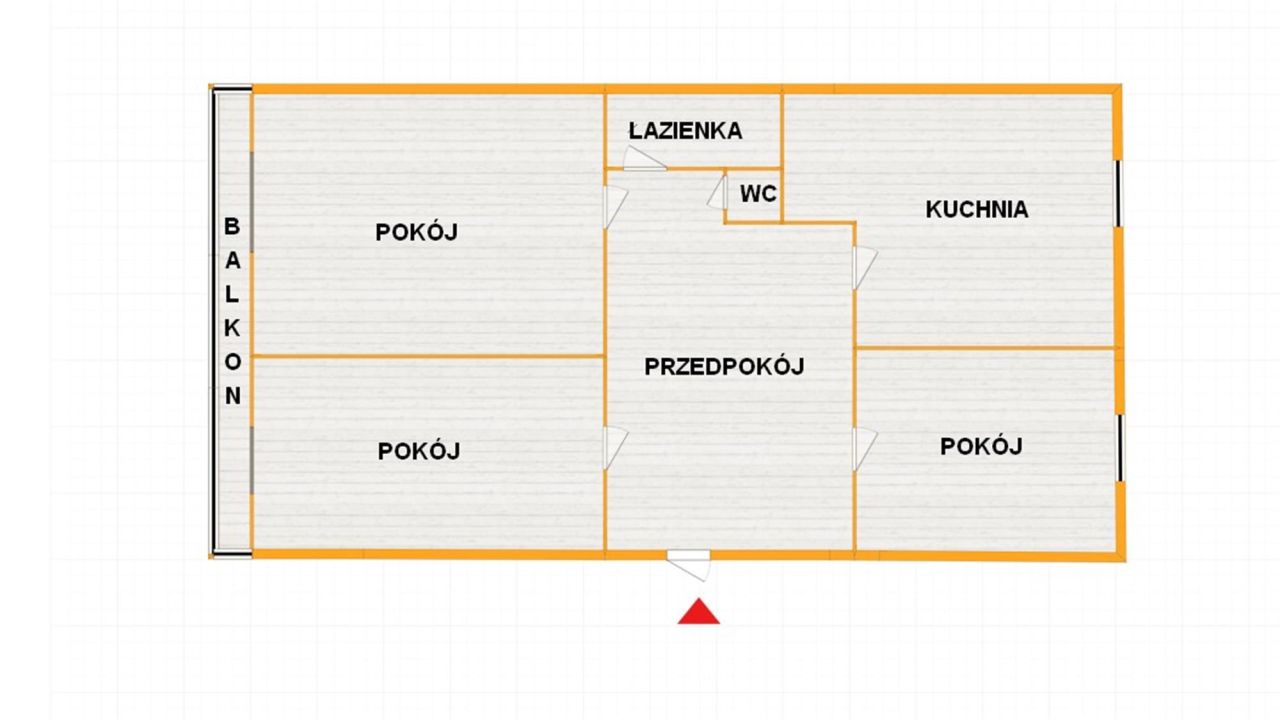 Mieszkanie 3-pokojowe Kmiecin, ul. Łąkowa. Zdjęcie 10