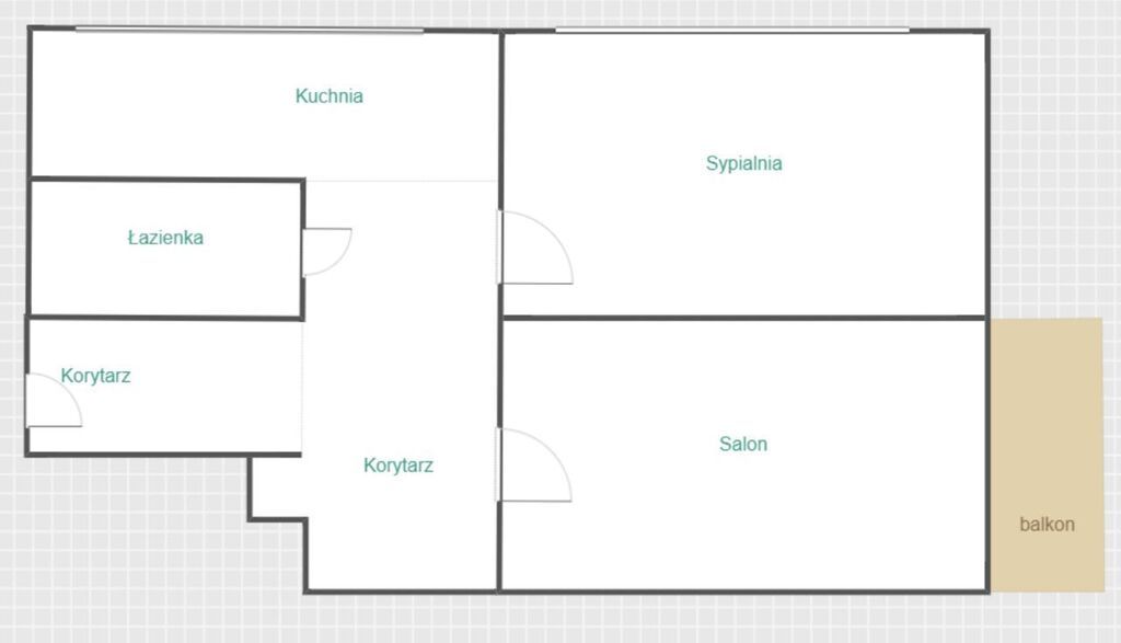 Mieszkanie 2-pokojowe Łódź, ul. Rydzowa. Zdjęcie 9
