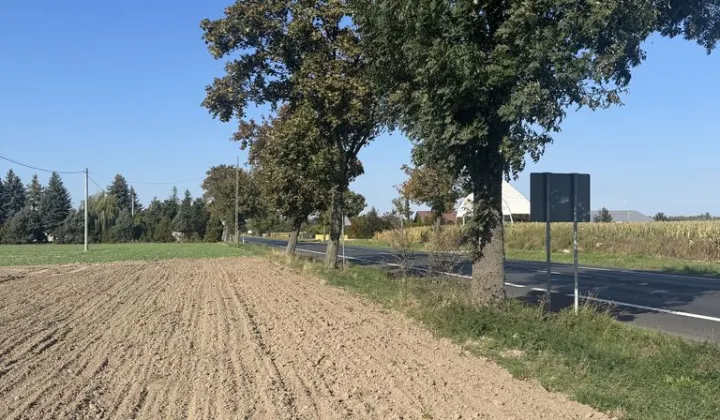 Działka inwestycyjna Zamysłowo, ul. Wrocławska