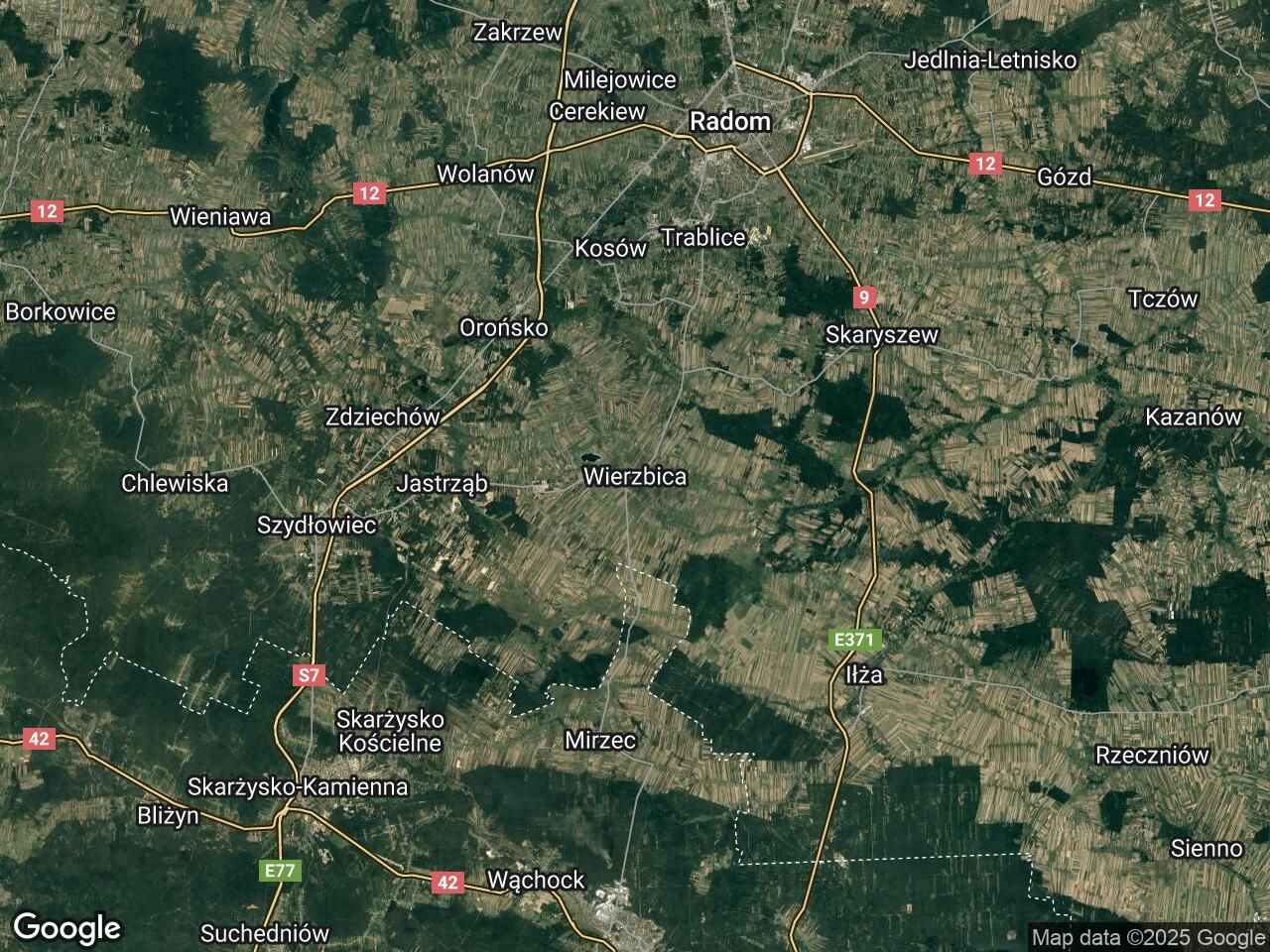 Działka rekreacyjna Wierzbica