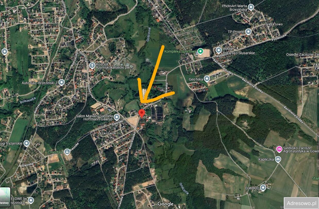 Działka budowlana Gościcino