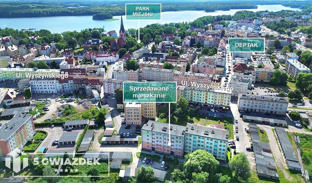 Mieszkanie 2-pokojowe Szczecinek Centrum, ul. kard. Stefana Wyszyńskiego. Zdjęcie 2