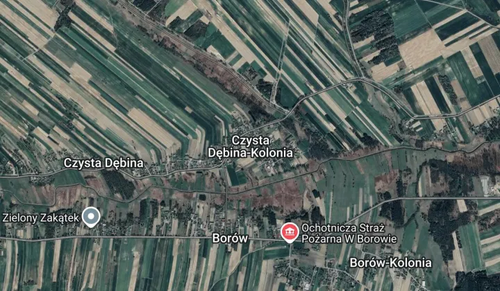 Działka rolna Czysta Dębina-Kolonia
