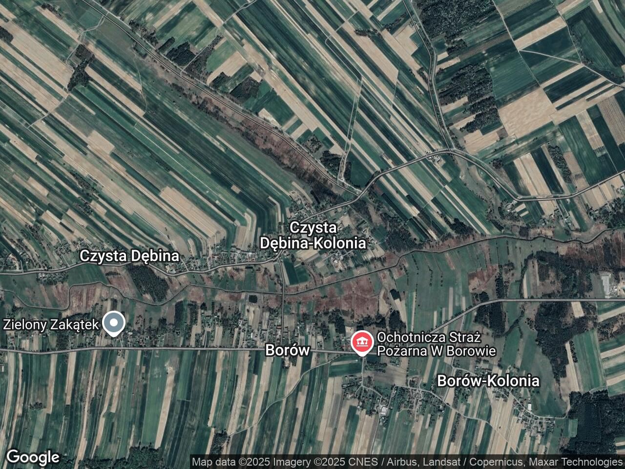 Działka rolna Czysta Dębina-Kolonia