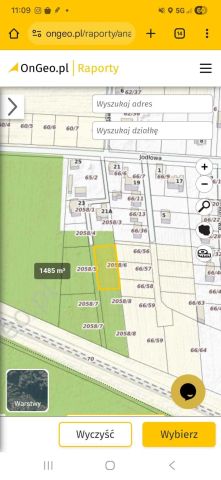 Działka budowlana Czosnówka. Zdjęcie 1