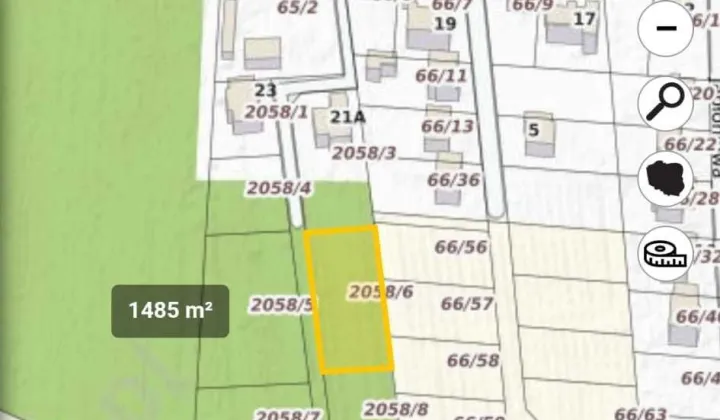 Działka budowlana Czosnówka