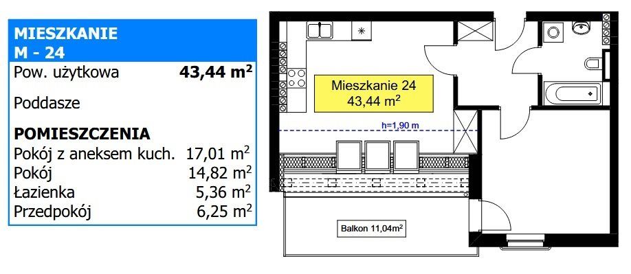 Mieszkanie 2-pokojowe Stargard. Zdjęcie 9