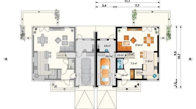 bliźniak, 5 pokoi Lublin Prawiedniki. Zdjęcie 17