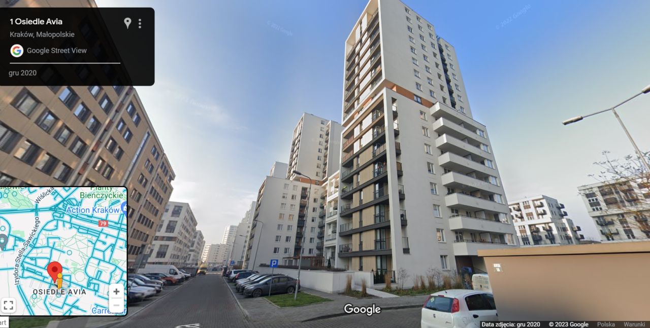 Mieszkanie 2-pokojowe Kraków Czyżyny, os. Osiedle Avia
