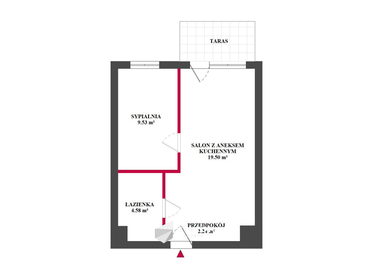Mieszkanie 2-pokojowe Poznań Starołęka Mała, ul. Wagrowska. Zdjęcie 15