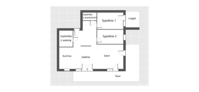 Mieszkanie 3-pokojowe Rzeszów, al. Powstańców Warszawy. Zdjęcie 17