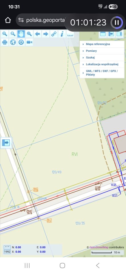 Działka rolno-budowlana Zalesie