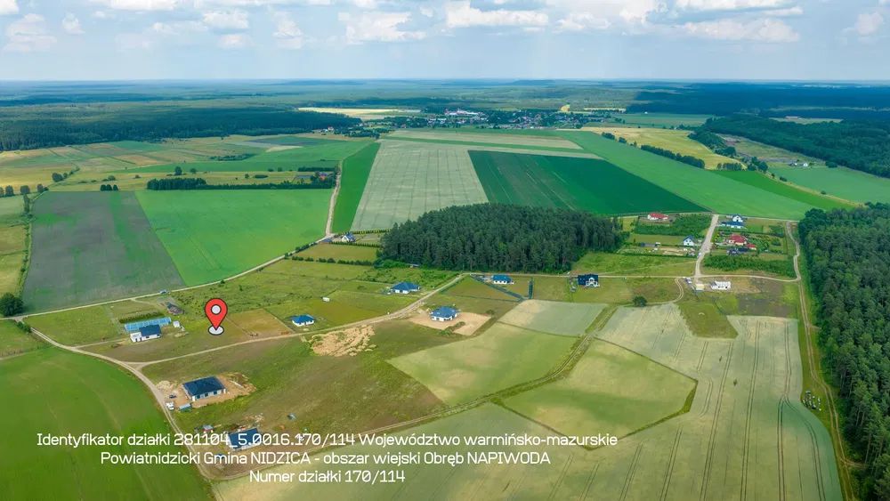 Działka budowlana Napiwoda. Zdjęcie 6