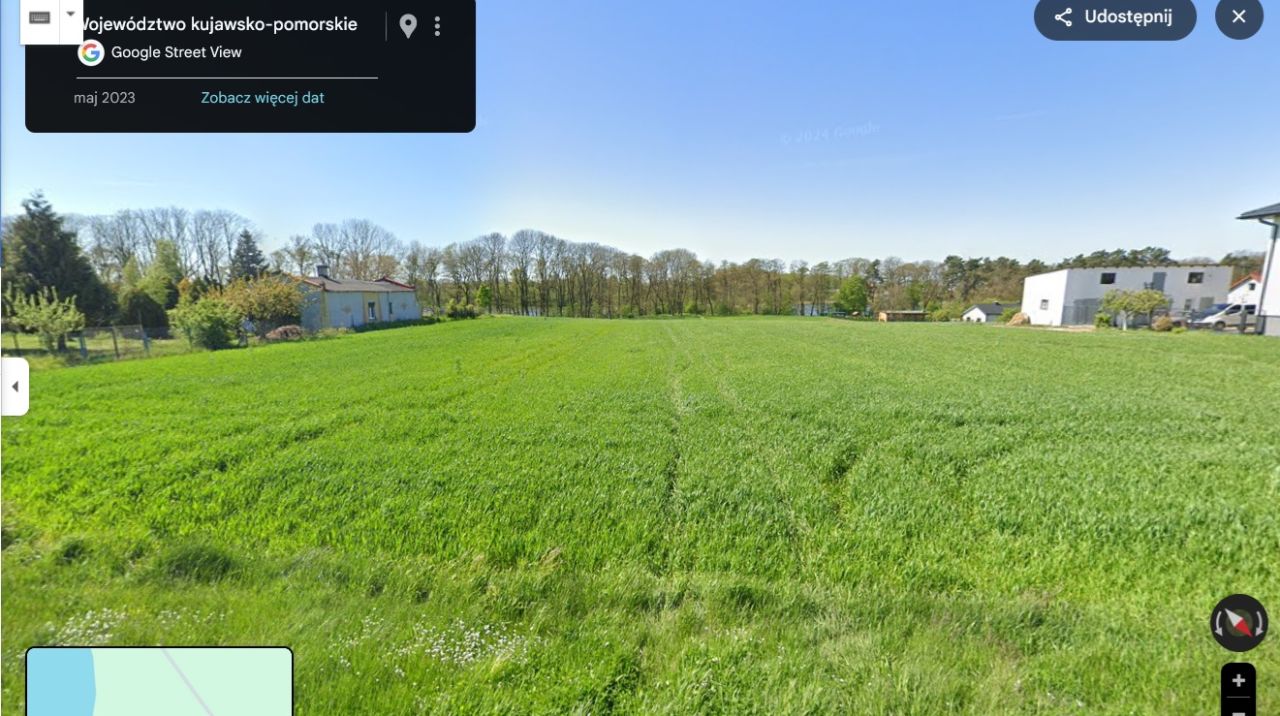 Działka rekreacyjna Stępka Ośmiorak