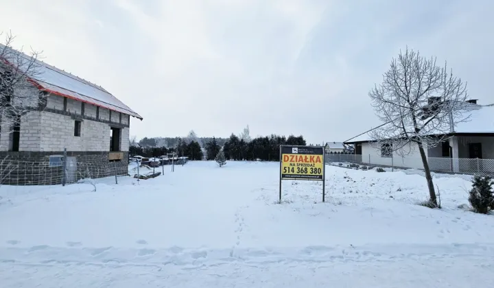 Działka inwestycyjna Mikołajki Pomorskie, ul. Słoneczna