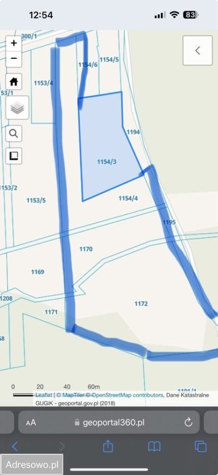 Działka budowlana Hutka. Zdjęcie 10