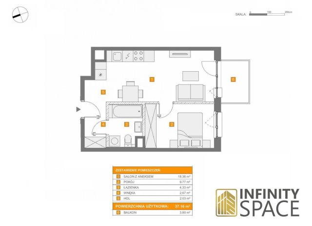 Mieszkanie 2-pokojowe Warszawa Włochy, ul. Aleje Jerozolimskie. Zdjęcie 14