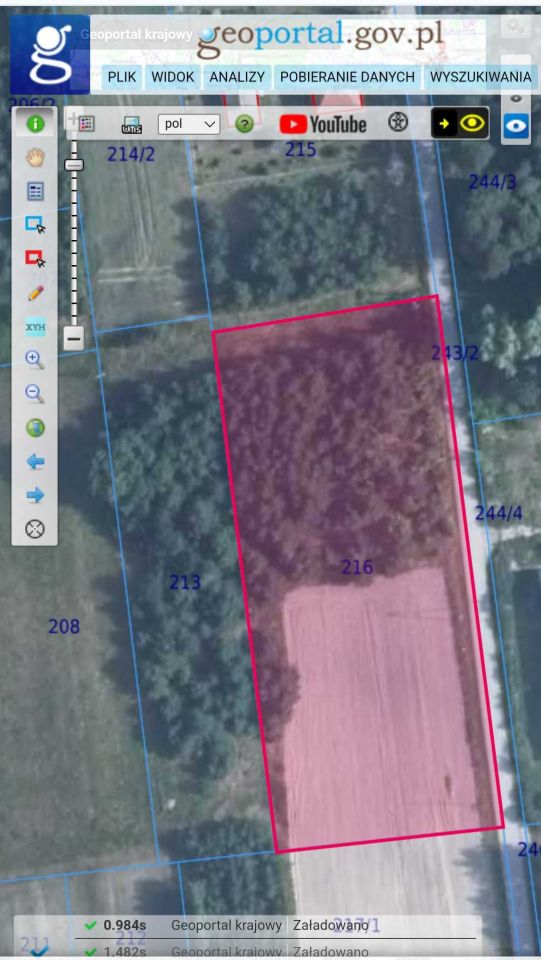 Działka rolna Chojno Nowe Pierwsze. Zdjęcie 3