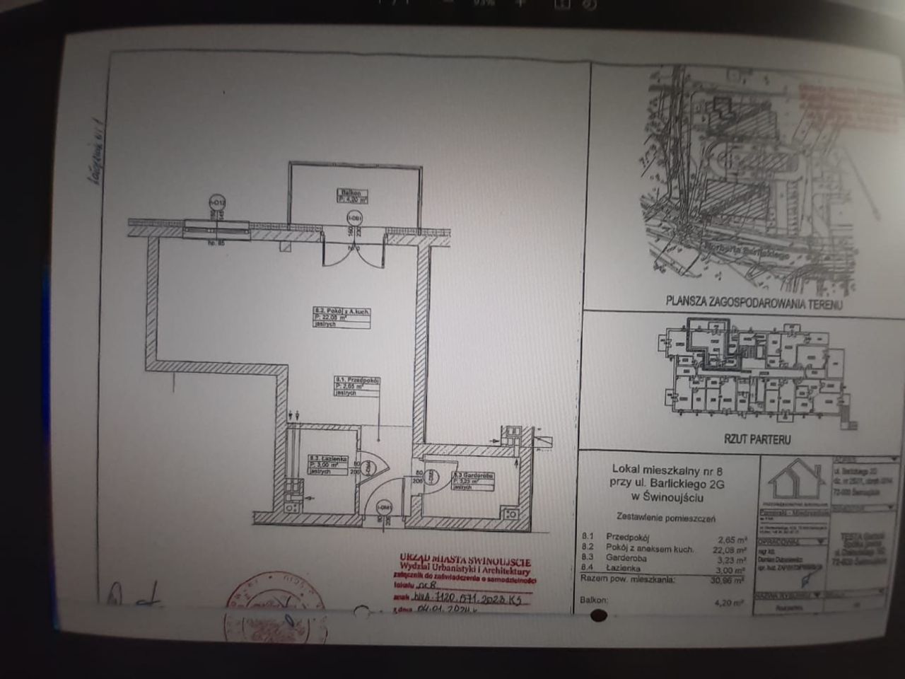 Mieszkanie 1-pokojowe Świnoujście Warszów, ul. Norberta Barlickiego. Zdjęcie 13
