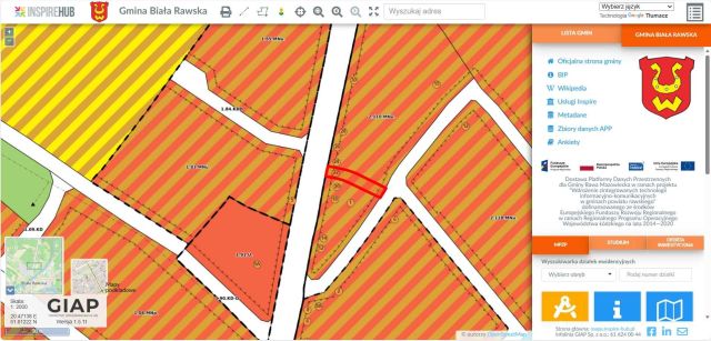 Działka budowlana Biała Rawska, ul. Topolowa. Zdjęcie 1