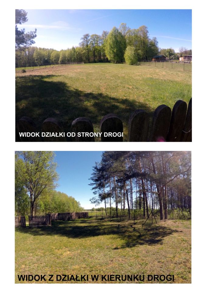 Działka budowlana Oborczyska. Zdjęcie 2