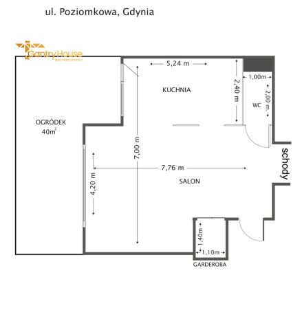 Mieszkanie 4-pokojowe Gdynia Dąbrowa, ul. Poziomkowa. Zdjęcie 17