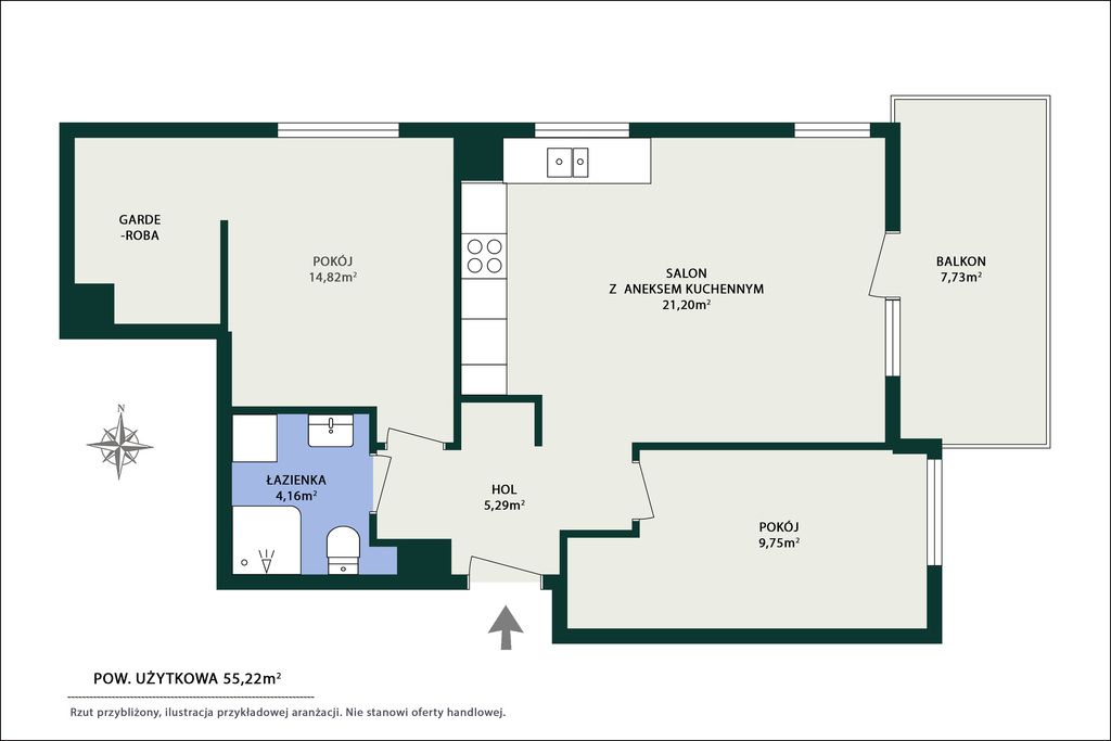 Mieszkanie 3-pokojowe Warszawa Ursynów, ul. Cichy Potok. Zdjęcie 25